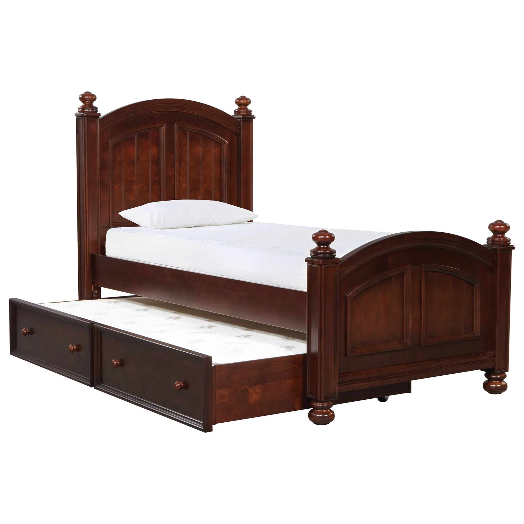 Winners Only Cape Cod Transitional Panel Twin Bed with Trundle Conlin